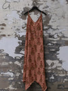 Mutedance 25 Spring/Summer Linen/Silk Printed Long Skirt MD-MD25SS114-ROSE MD25SS113